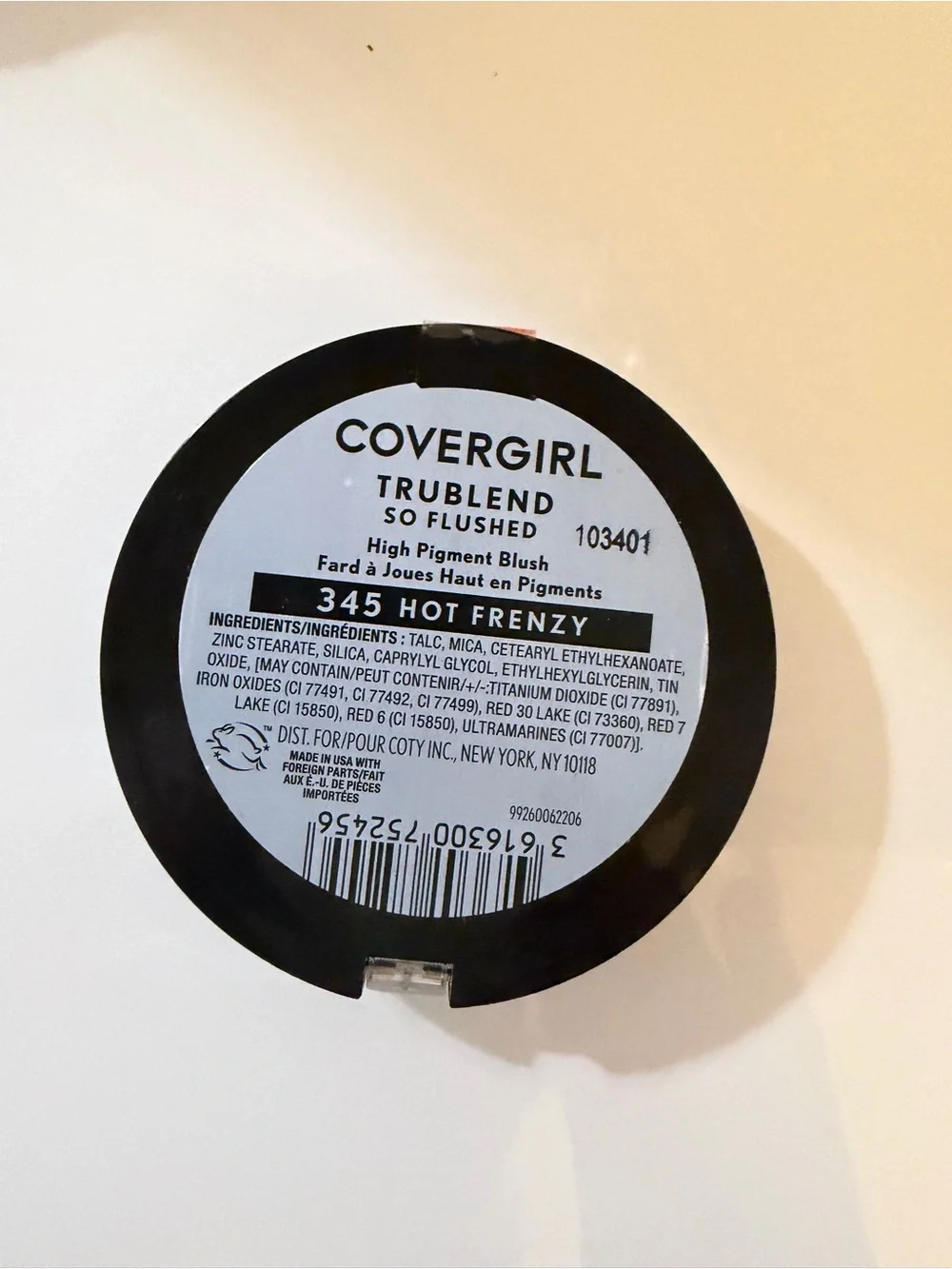 NWT COVERGIRL TruBlend So Flushed High Pigment Blush - Color 345 Hot Frenzy